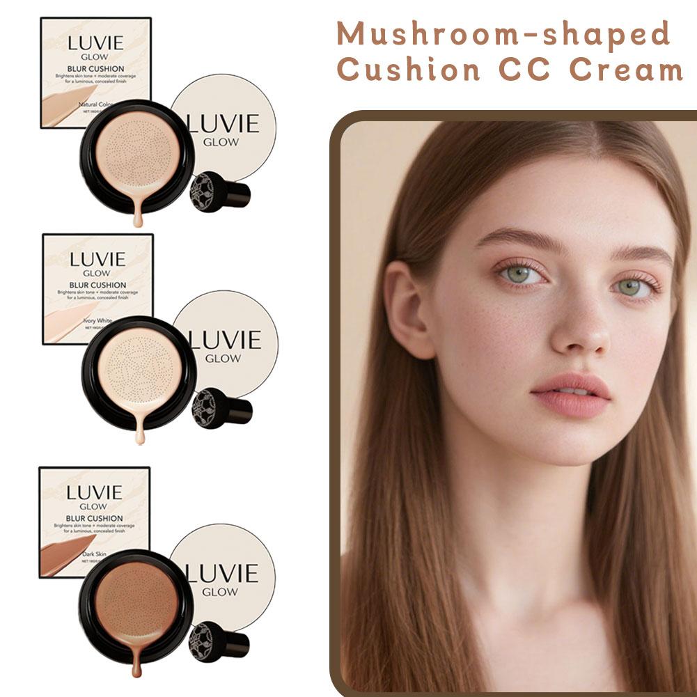 LUVIE GLOW Korean Mushroom Puf – Bb Cushion Korean Bewertung und Preis